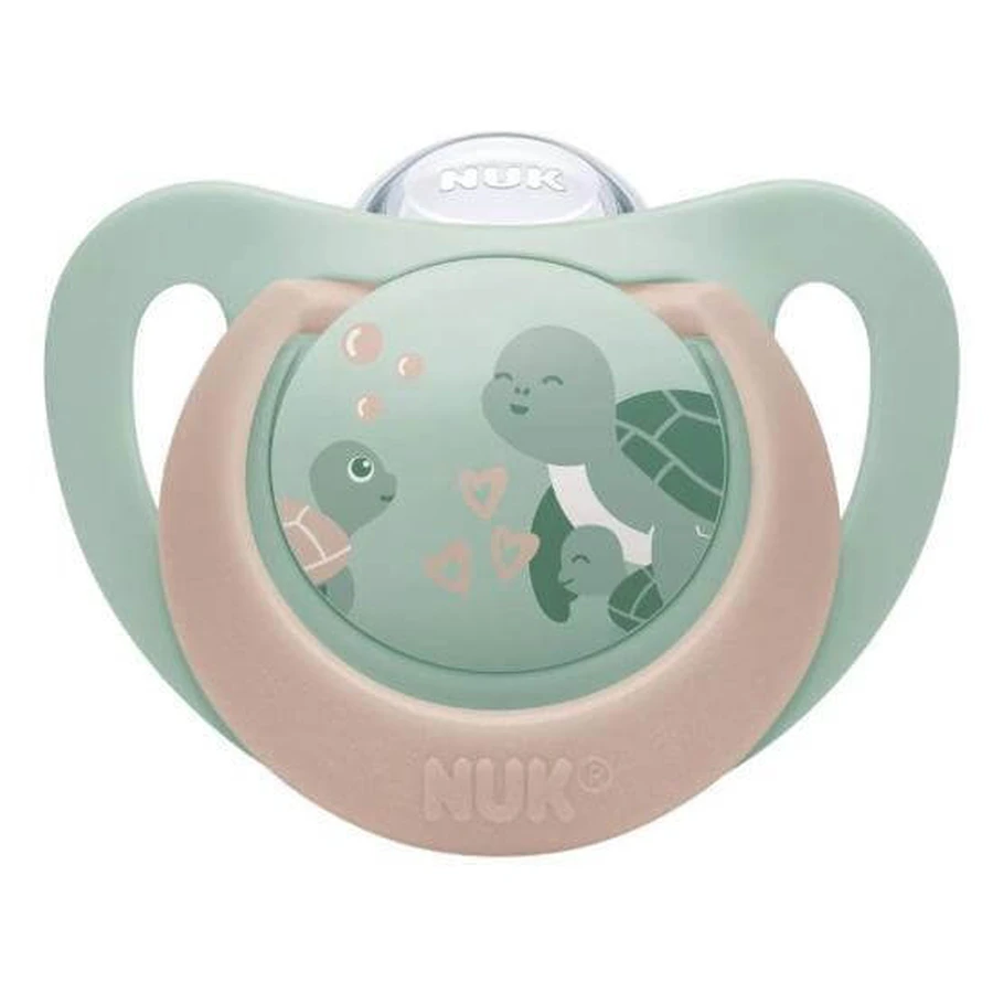 Sucette en silicone NUK First Choice pour 18-36 mois, avec étui