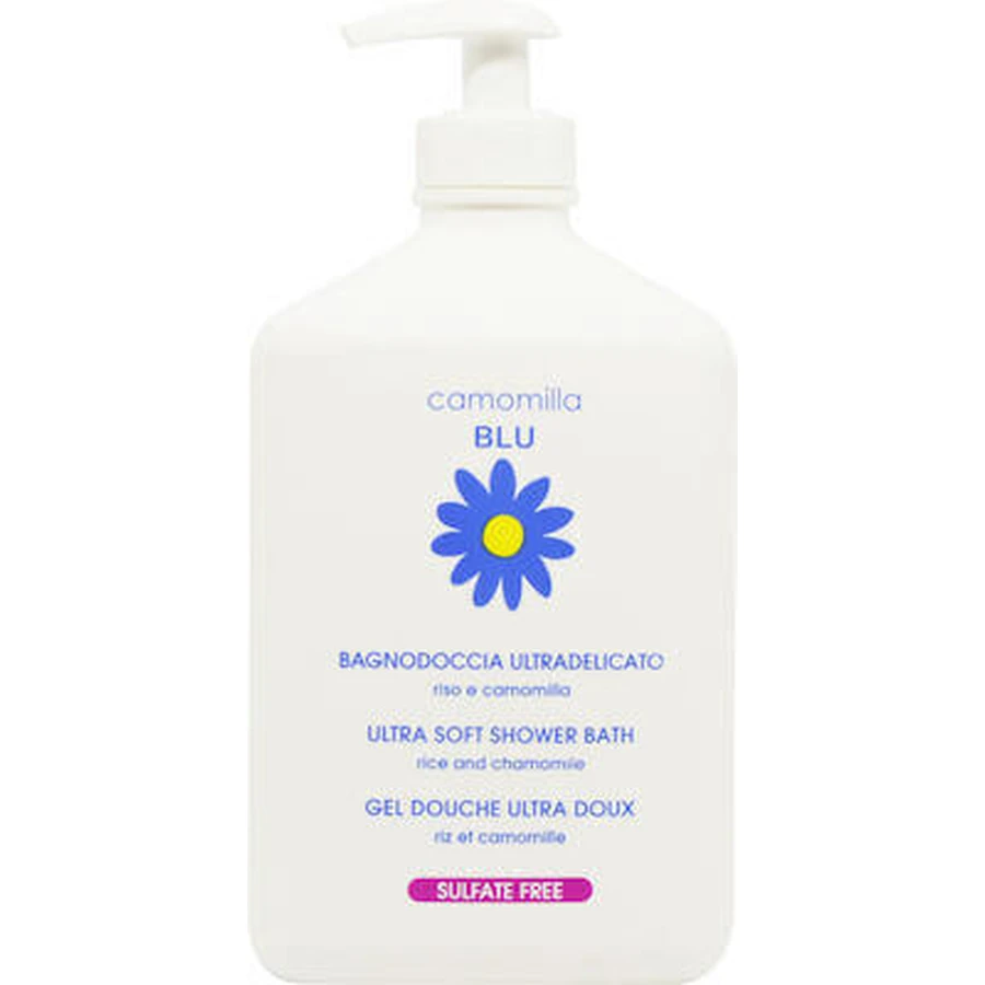 CAMOMILLA Blu Bain Douche Ultra Doux Riz & Camomille Sans Sulfate Bain Douche Ultra Doux sans Sulfate 500ml