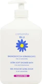 CAMOMILLA Blu Ultra Soft Shower Bath Rice &amp; Chamomile Sulfate Free Ultra Soft Shower Bath without Sulfate 500ml