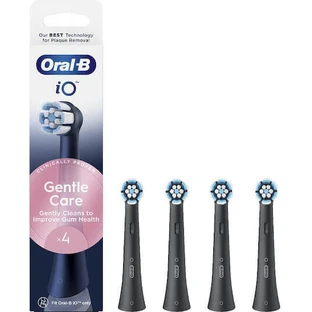 ORAL B iO Gentle Care zwarte opzetborstels voor elektrische tandenborstel 4 stuks