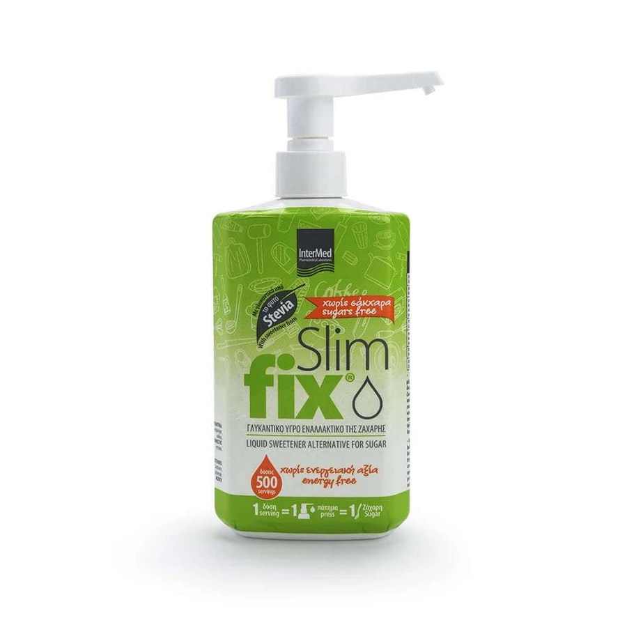 SLIM FIX Stevia Liquid Sweetener with Stevia 500g