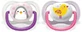 AVENT Ultra Air Dieren Siliconen Orthodontische Fopspeen voor 0-6 maanden 2 stuks [SCF080/11] - Roze