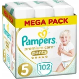 PAMPERS Premium Höschen N5 12-17kg 102 Stück
