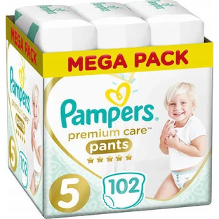 PAMPERS Premium Pants N5 12-17kg 102 Pieces