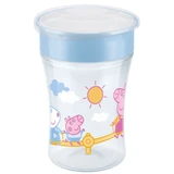NUK Magic Cup Tasse éducative avec lèvre et couvercle Peppa Pig 8m+ 230ml