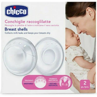 CHICCO Natural Feeling Leche Materna Conchas Recoge Leche Natural 2 Piezas