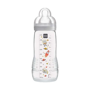 MAM Biberón Plástico Easy Active Tetina Silicona 4+ Meses 330ml 361SUc