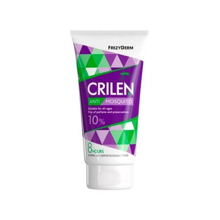 FREZYDERM Crilen Anti Mosquitos 10% Emulsión Repelente de Insectos Inodora Apta para Niños 150ml