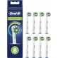 ORAL B Cross Action CleanMaximizer XXL Pack têtes de remplacement pour brosse à dents électrique 8 pièces