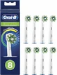 ORAL B Cross Action CleanMaximizer XXL Pack Cabezales de Recambio para Cepillo de Dientes Eléctrico 8 Piezas