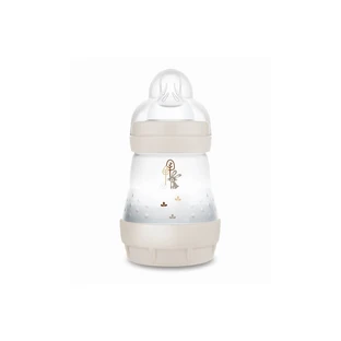 MAM Biberón de Plástico Easy Start Anticólico con Tetina de Silicona 0+ Meses 160ml [350SUc]