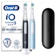 ORAL B Elektrische tandenborstel iO3 Duo Magnetisch Zwart&Blauw