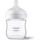 AVENT Natural Response Glasflasche für 0+ Monate, Weiß 120ml [SCY930/01]