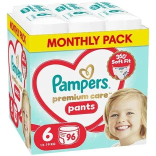 PAMPERS Premium Pants Diaper Pull-on No.6 13-19 kg 96 Pieces MSB