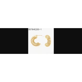 Miramira Hoop Gold-Ohrringe