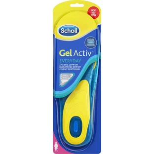 SCHOLL Plantillas Gel Activ para calzado diario S No 35.5-40.5