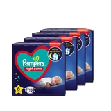 PAMPERS Nachthöschen Baby Nachthöschen Nr.6 15Kg+ 76 Stück (4 Packungen à 19 Stück)