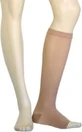 GOLDEN NET antitrombotische onderkniekousen klasse I, 18-22 mmHg met open teen Beige