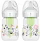 DR BROWN'S Plastic Forest Flasche gegen Koliken mit weitem Hals 2 Stück 150ml WB 52016