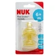 NUK First Choice+ High Flow Rubberen Speentjes 6+ 2 Stuks [10.713.243]