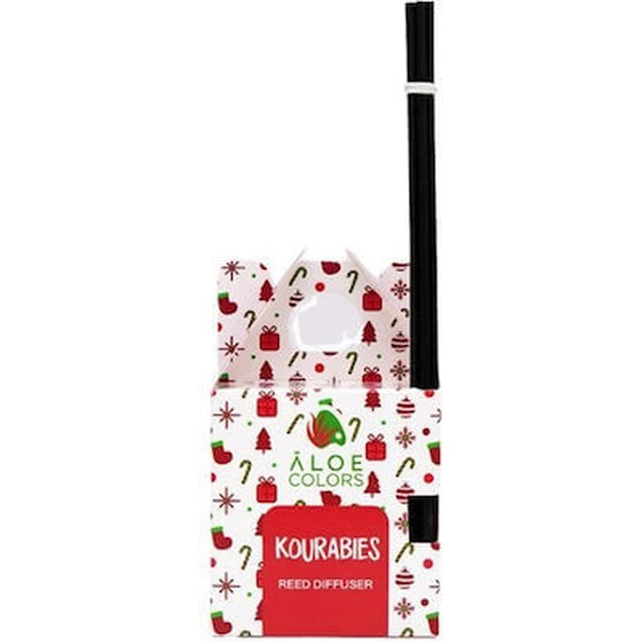ALOE COLORS Reed Diffuser Kourabies Perfumed Room Diffuser 125ml