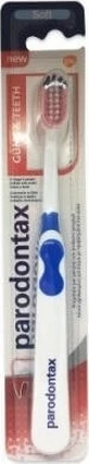 PARODONTAX Tandvlees &amp; Tanden Zachte Tandenborstel Voor Bloedend Tandvlees In Verschillende Kleuren - Blauw