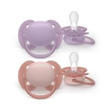 AVENT Ultra Zachte Siliconen Fopspeen voor 6-18 maanden 2 stuks