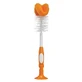 DR. BROWN'S Bottle Brush Cepillo para limpiar botellas en varios colores - Naranja