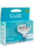 GILLETTE Venus Smooth Replacement Heads with 3 blades &amp; Lubricating Tape 4 pieces
