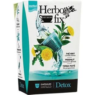 INTERMED Herbofix Detox Capsules Compatible with Nespresso Machine, 10 capsules