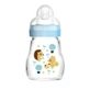 MAM Biberón de vidrio Feel Good con tetina de silicona, para 0+ meses 370SB 170ml