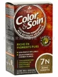 Hair dye hazelnut blonde 7N