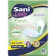 SANI Lady Fresh No5 Super Compresas femeninas de noche para incontinencia leve 20 unidades