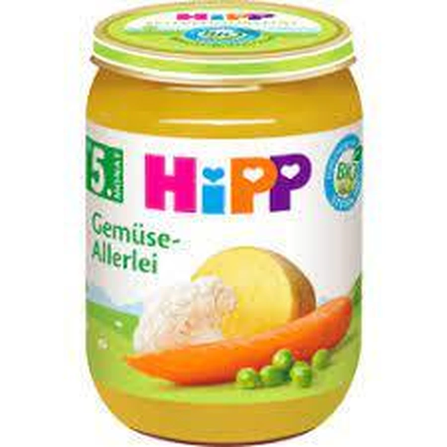 HIPP Bio Babymaaltijd met mediterrane groenten vanaf 5 maanden 190g