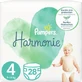 PAMPERS Harmonie Baby Diapers No.4 9-14Kg 28 Pieces Value Pack