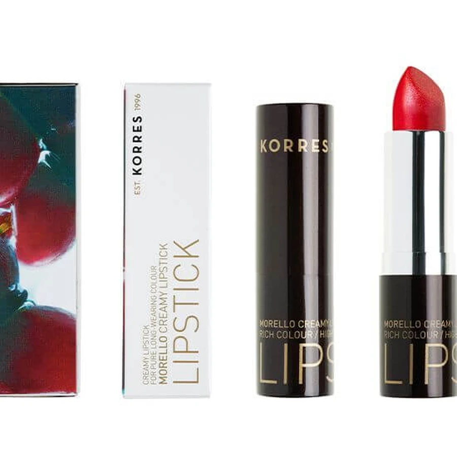 KORRES Lipstick Morello Creamy No.52 Red Satin