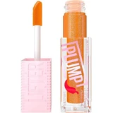 MAYBELLINE Lifter Plumping Gloss 008 Hot Honey zwiększający objętość ust 5,4 ml