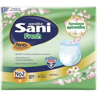 Pantalón SANI Fresh N2 Mediano 80-120cm 14 Piezas