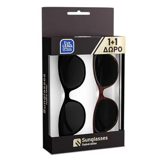 EYELEAD Vrouwenzonnebril Met Veelkleurige Rode Bril 2 Stuks (L670+L669)
