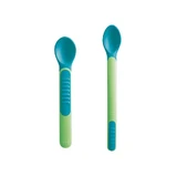 MAM Heat Spoons Heat Sensitive Spoons With Pouch For 6+ Months 513U 2 pieces
