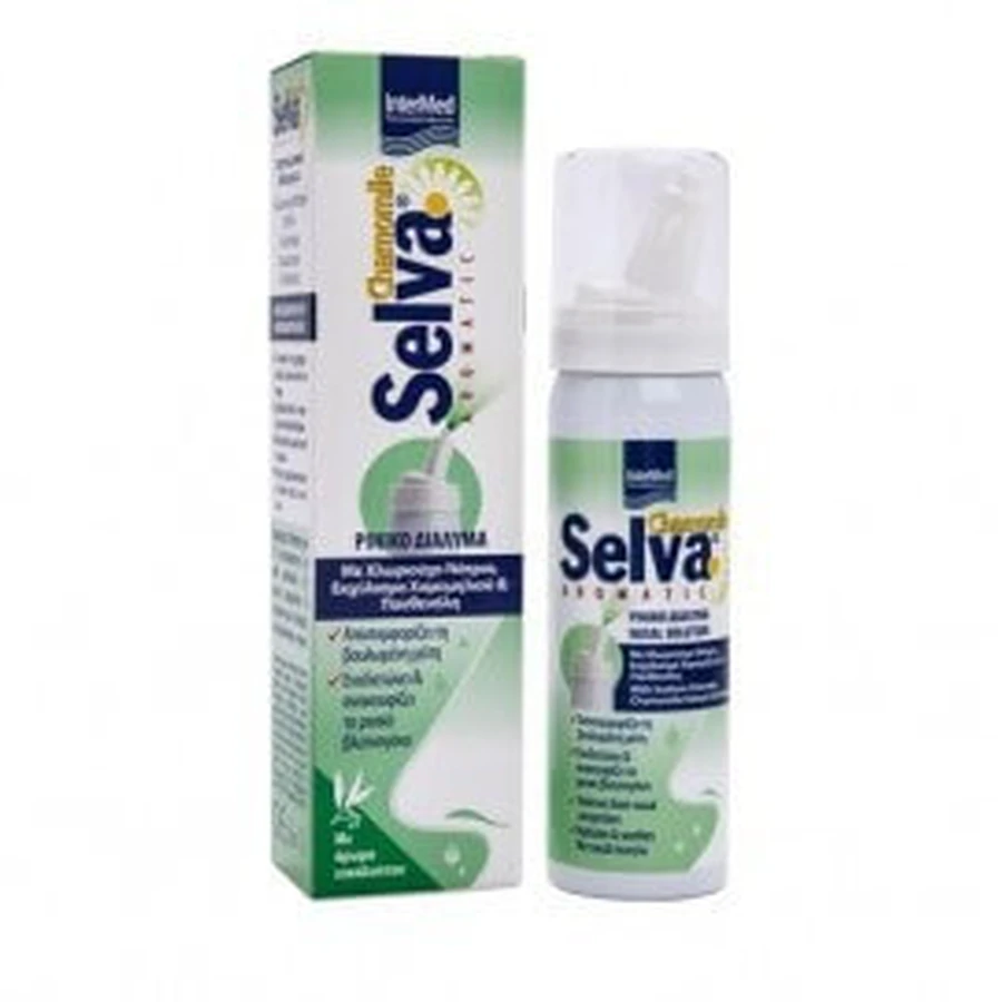 INTERMED Selva Kamille Aromatisches Isotonisches Nasenspray mit Eukalyptusduft 50ml