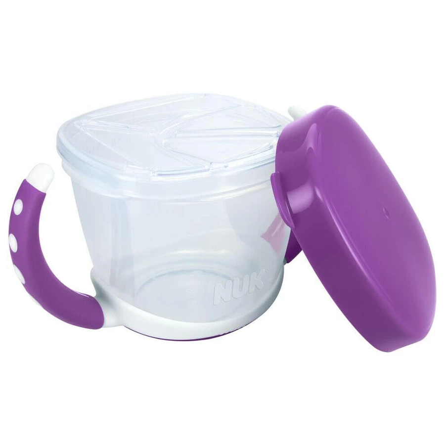 NUK Easy Learning Brotzeitbox ab 3 Jahren - Lila