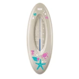 Thermomètre de bain NUK OCEAN (plage de température : 0-50 degrés Celsius) en différentes couleurs - Gris