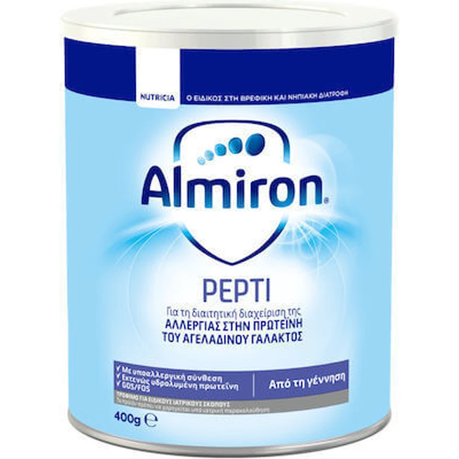 ALMIRON Pepti Babymilchpulver bei Kuhmilcheiweißallergie ab 0 Monaten 400g