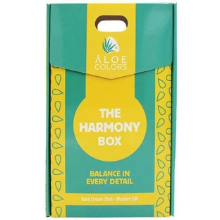 ALOE COLORS Promo Xmas The Harmony Box Harmony Hand Cream Feuchtigkeitsspendende Handcreme 75ml & Mystery Gift