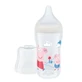 NUK Plastic Fles Perfect Match Antikoliek Fles Met Siliconen Speen Voor 3+ Maanden Wit Peppa Varken 260ml