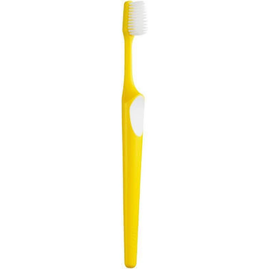 TEPE Supreme Soft Soft Toothbrush with Small Head in Various Colors - Yellow-White