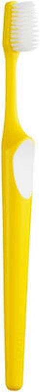 TEPE Supreme Soft Soft Toothbrush with Small Head in Various Colors - Yellow-White