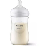 AVENT Natural Response Kunststoff-Flasche für 1+ Monate, Weiß 260ml [SCY903/01]