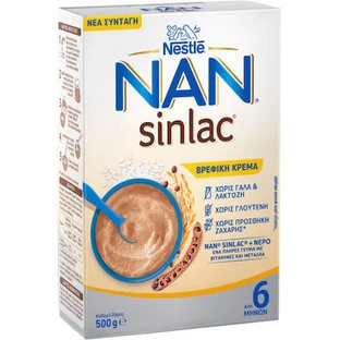 NAN Sinlac Baby Cream à partir de 6 mois 500g
